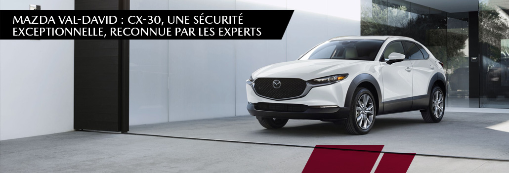 Mazda val david blog septembre CX30 safety