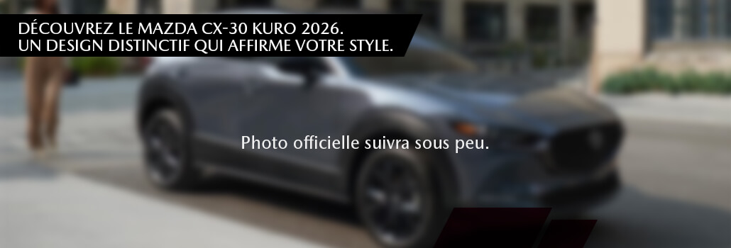 Mazda val david blog octobre CX 30 KURO 2026
